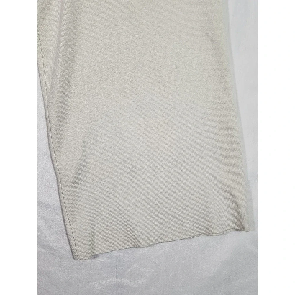 Bailey 44 Womens M Cream Knit Wide Leg Crop Pants Sweater Lounge Coastal Resort - Picture 2 of 8